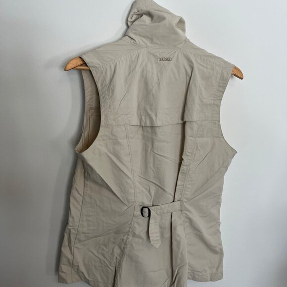 Eddie Bauer. Travex Vest. Off-White or Beige Color. Size Medium. Womens. - Picture 2 of 7